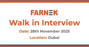 Farnek Walk in Interview in Dubai, UAE | Farnek Services LLC Jobs and Careers UAE