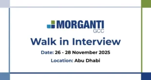 Morganti GCC Walk in Interview in Abu Dhabi | Morganti GCC Jobs and Careers | Facility Management Job Vacancies in UAE