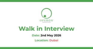 Operon Middle East Walk in Interview in Dubai, UAE | Latest Job vacancies and careers in Operon Middle East