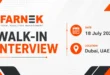 Farnek Walk in Interview in Dubai, UAE | Farnek Services LLC Jobs and Careers UAE