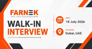 Farnek Walk in Interview in Dubai, UAE | Farnek Services LLC Jobs and Careers UAE