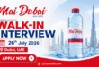 Mai Dubai walk in interview Dubai UAE job vacancies and Careers