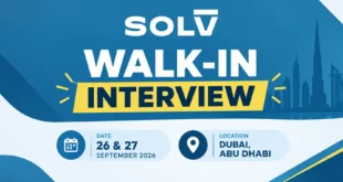 SOLV Group Walk in Interview Abu Dhabi & Dubai Latest UAE Job Vacancies