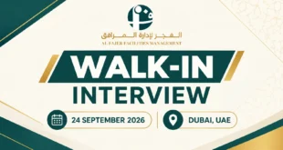 Al Fajer Facilities Management Walk in Interview in Dubai | Al Fajer Facilities Management LLC Jobs and Careers in Dubai, UAE
