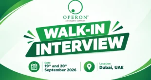 Operon Middle East Walk in Interview in Dubai, UAE | Latest Job vacancies and careers in Operon Middle East